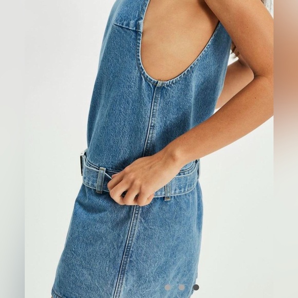 NWT SER.O.YA GEORGIA DENIM MINI DRESS SIZE SMALL❤️ - Picture 4 of 5